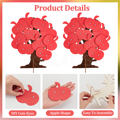 DIY 3D Tree Kids Paintings DIY-OC0010-73-1