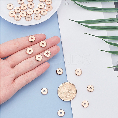 PVD Vacuum Plating 304 Stainless Steel Spacer Beads STAS-UN0008-97RG-1
