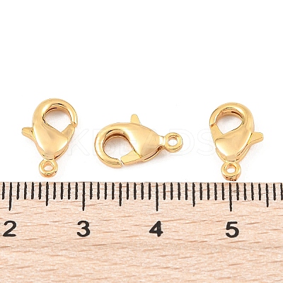 SHEGRACE Brass Lobster Claw Clasps XGR0010G-04G-1