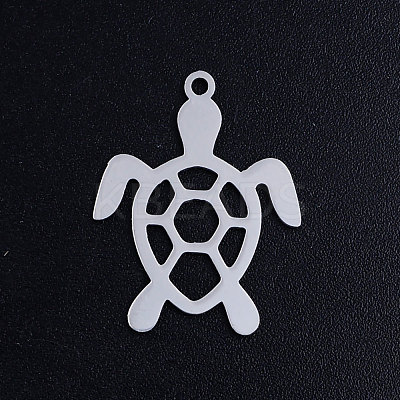 Tarnish Resistant 201 Stainless Steel Pendants STAS-S105-JN374-1-1