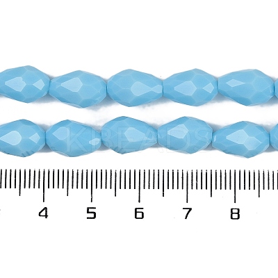 Opaque Solid Color Beads Strands EGLA-N013-P8mm-D10-1