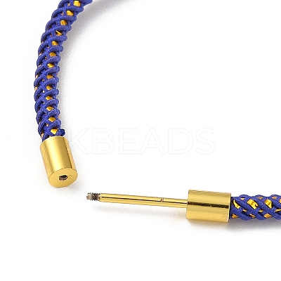 Braided Nylon Cord Bracelet Making MAK-L043-01G-07-1