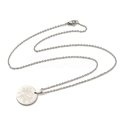 Non-Tarnish Constellation Pendant Necklaces LS-NJEW-S422-04P-06-1