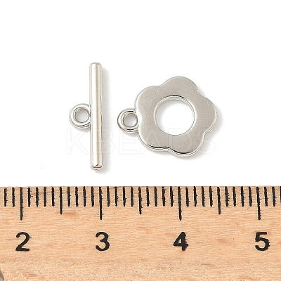Alloy Toggle Clasps FIND-B047-07P-1