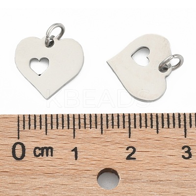 Non-Tarnish 304 Stainless Steel Pendants STAS-Q201-T457S-1