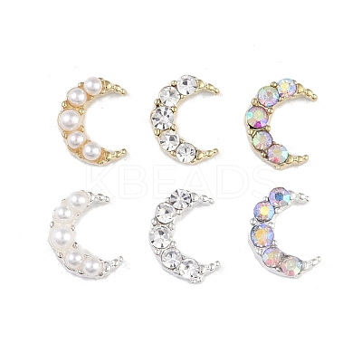 Alloy Rhinestone Cabochons MRMJ-L019-01B-1