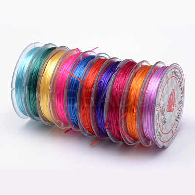Flat Elastic Crystal String EW-R005-0.5mm-M-1