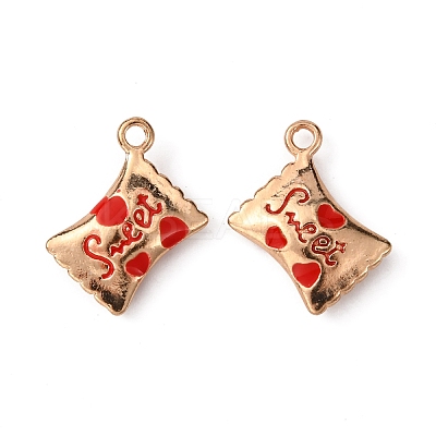 Alloy Enamel Pendants FIND-CJC0015-001I-1