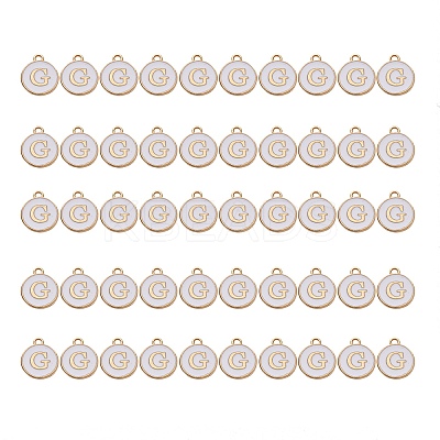 Golden Plated Alloy Charms ENAM-SZ0001-25A-G-1