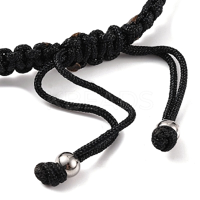 Adjustable Nylon Cord Braided Bead Bracelets BJEW-B078-50M-1