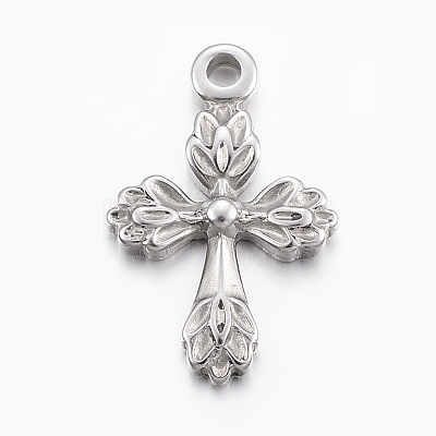 Tarnish Resistant 304 Stainless Steel Pendants STAS-E421-080P-1