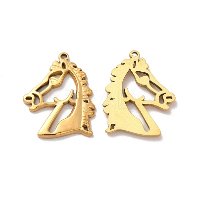 Ion Plating(IP) 304 Stainless Steel Pendants STAS-Q001-32G-1