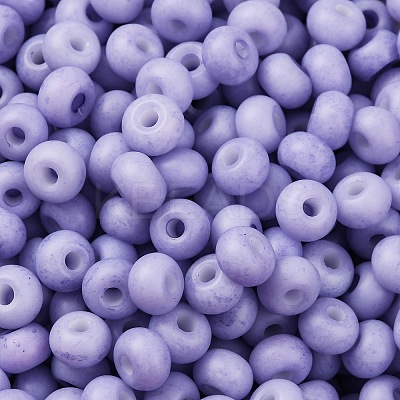 Baking Paint Glass Seed Beads SEED-C003-02H-1