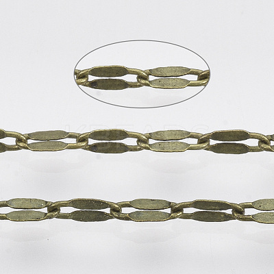 Brass Dapped Chains CHC-T008-01AB-1