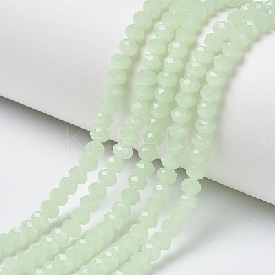 Glass Beads Strands EGLA-A034-J10mm-D01-1