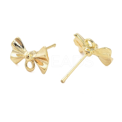 Alloy Stud Earring Findings PALLOY-I224-02G-1