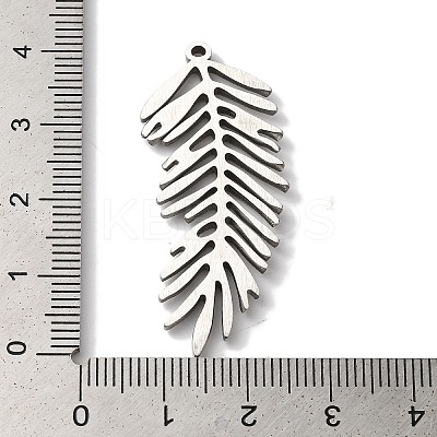 Non-Tarnish 304 Stainless Steel Pendants STAS-L081-005P-04-1