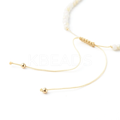 Adjustable Nylon Thread Braided Bead Bracelets BJEW-JB06450-01-1