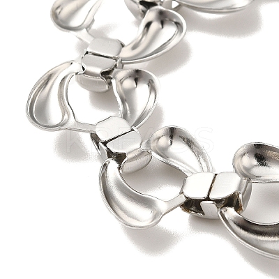 Non-Tarnish Handmade 304 Stainless Steel Necklaces NJEW-Q333-05P-1