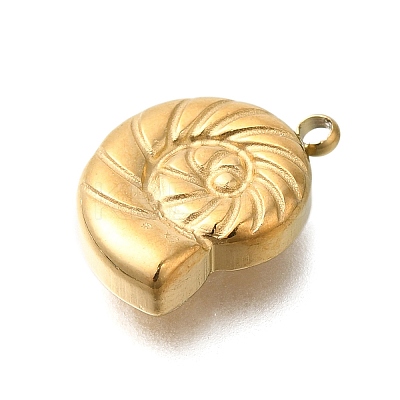 PVD Vacuum Plating 201 Stainless Steel Pendants STAS-C111-21G-1