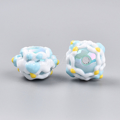 Opaque Acrylic Beads LS-SACR-YW0002-01D-1