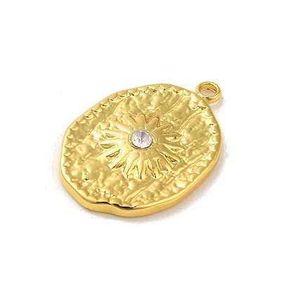 304 Stainless Steel Pendants STAS-Q322-29G-05-1