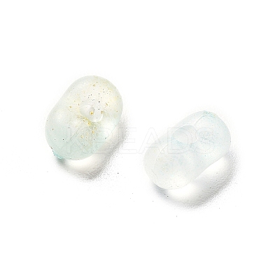 Gradient Color Transparent Frosted Acrylic Beads X1-OACR-M023-06A-1