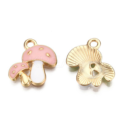 Autumn Theme Alloy Enamel Pendants ENAM-T009-46D-RS-1