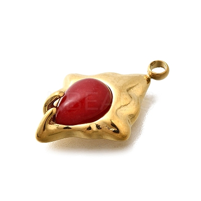 Natural Carnelian(Dyed and Heated) Pendants LS-STAS-D310-03G-04-1