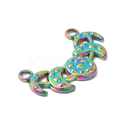 Ion Plating(IP) 304 Stainless Steel Pendants STAS-L268-020MC-1