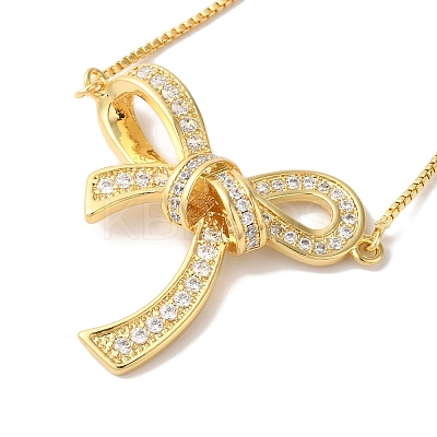 Brass Micro Pave Cubic Zirconia Silder Bracelets for Women LS-BJEW-C070-01C-G-1