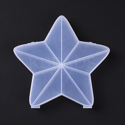 10 Grids Transparent Plastic Box CON-B009-06-1