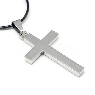 Alloy Enamel Pendant Necklaces NJEW-S381-095-1