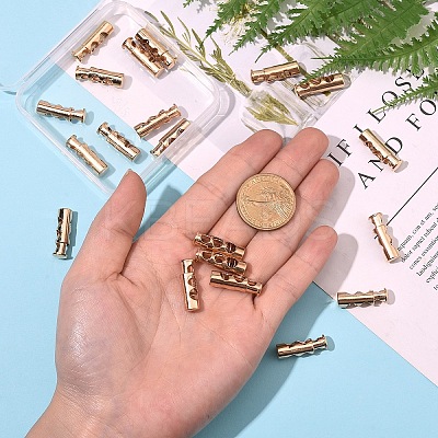 20Pcs Alloy Spring Cord Locks FIND-YW0007-72-1