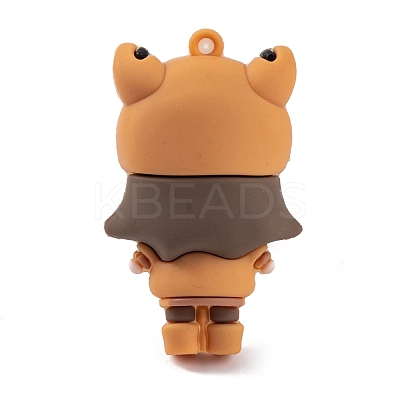 The 12 Chinese Zodiac Girl Doll PVC Plastic Pendants LS-KY-S172-16C-1