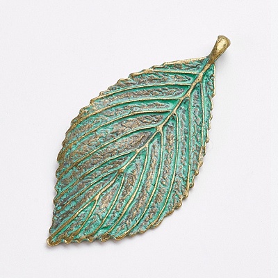 Tibetan Style Alloy Pendants X-PALLOY-F187-21ABG-1