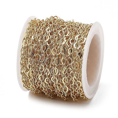 Brass Oval Link Chains CHC-G024-02G-1