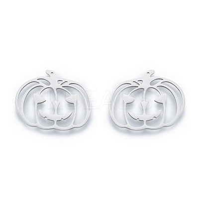 Non-Tarnish 201 Stainless Steel Pendants STAS-N090-LA918-1-1