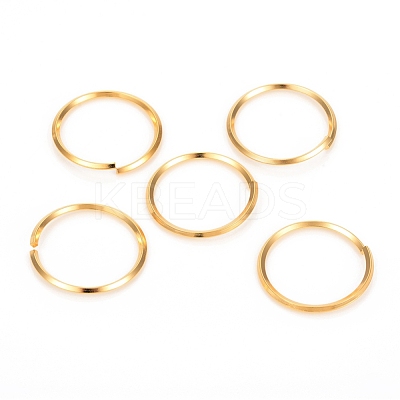 304 Stainless Steel Open Jump Rings STAS-I150-07A-G-1