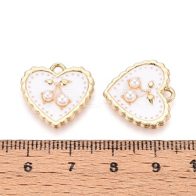 Alloy Enamel Pendants PALLOY-T092-37G-01-1