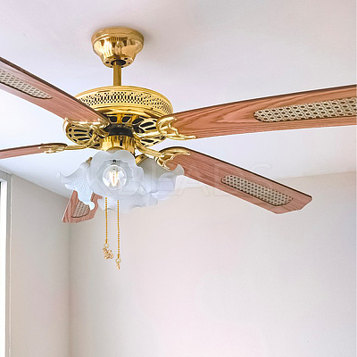 Brass Ceiling Fan Pull Chain Extenders HJEW-GL00005-1