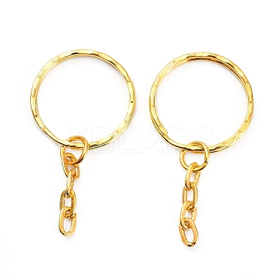 Iron Split Key Rings LS-E337-G-1