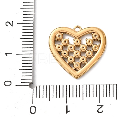 304 Stainless Steel Rhinestone Pendants STAS-G385-10G-01-1