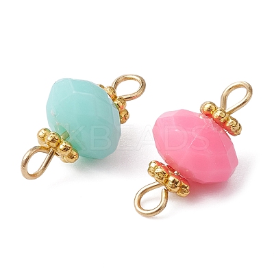Acrylic Imitation Jelly Connector Charms PALLOY-YW0001-56-1