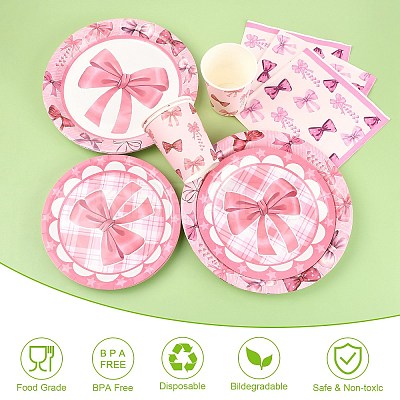Bowknot Theme Birthday Party Decoration Sets ST-CJ0030-02-1