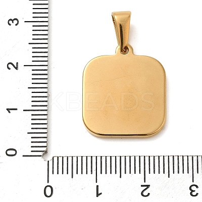 Valentine's Day 304 Stainless Steel Pendants STAS-F252-17G-1