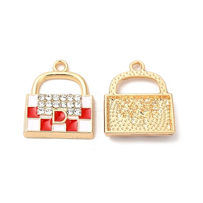 Alloy Enamel Pendants ENAM-F144-12A-1