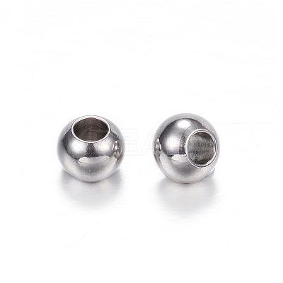 Tarnish Resistant 201 Stainless Steel Beads STAS-D447-37B-1