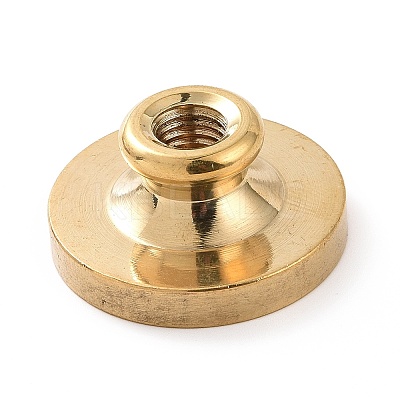 (Defective Closeout Sale: Oxidized)Wax Seal Brass Stamp Head AJEW-XCP0001-40-1