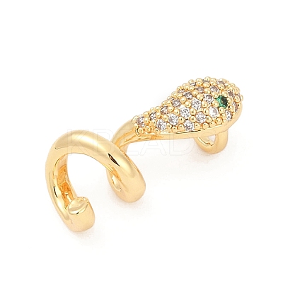 Brass Micro Pave Cubic Zirconia Pendants KK-P302-09G-1